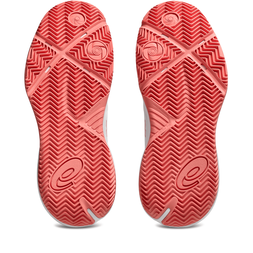 TENIS ASICS GEL-CHALLENGER 15 PADEL WHITE/GUAVA