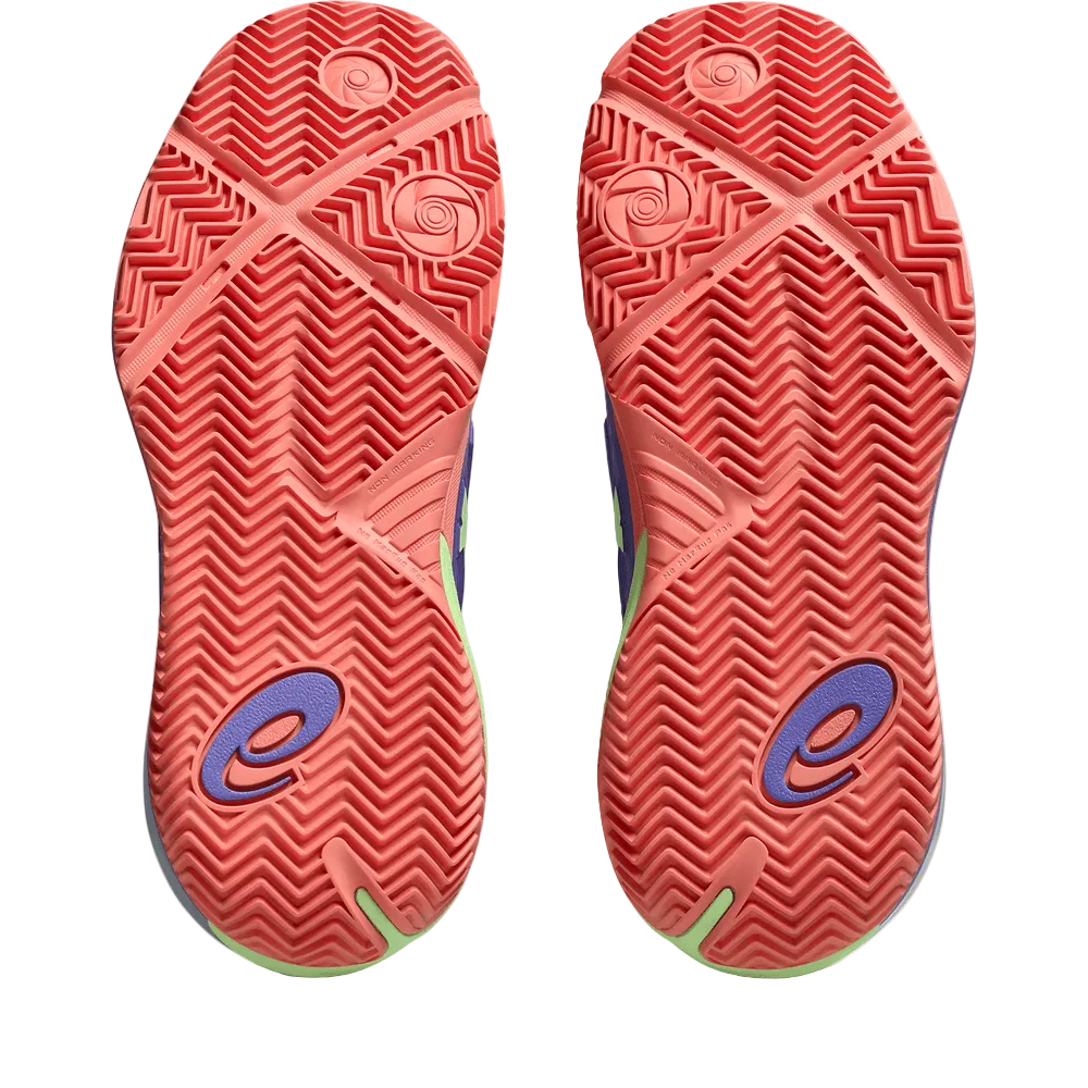 TENIS ASICS GEL-RESOLUTION X PADEL AMETHYST/ILLUMINATE GREEN MUJER
