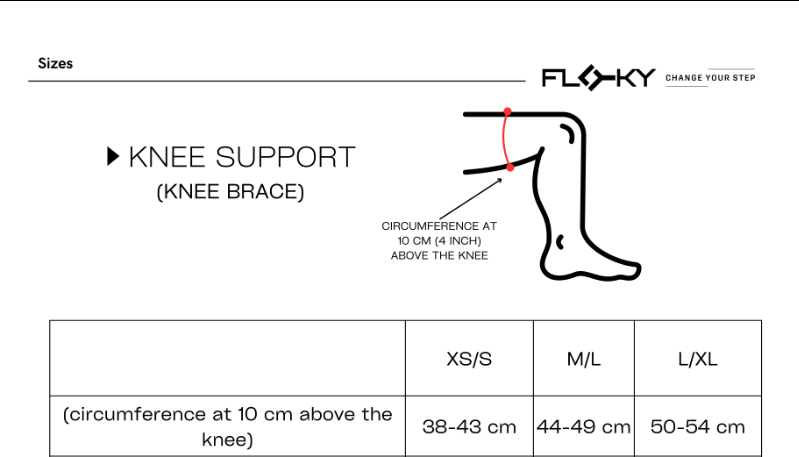 RODILLERA FLOKY KNEE SUPPORT NEGRO