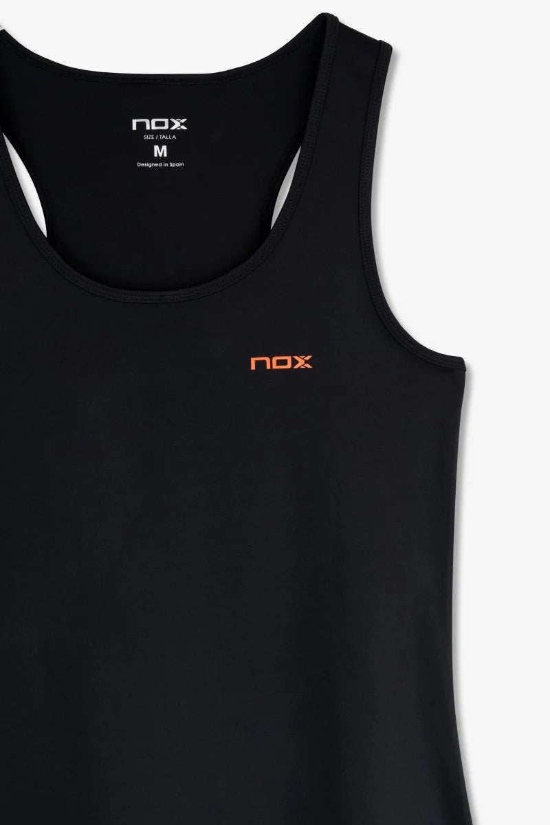 CAMISETA TIRANTES NOX TEAM NEGRO MUJER