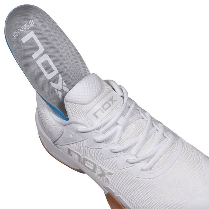 TENIS NOX ML10 HEXA BLANCO/SUELA CARAMELO