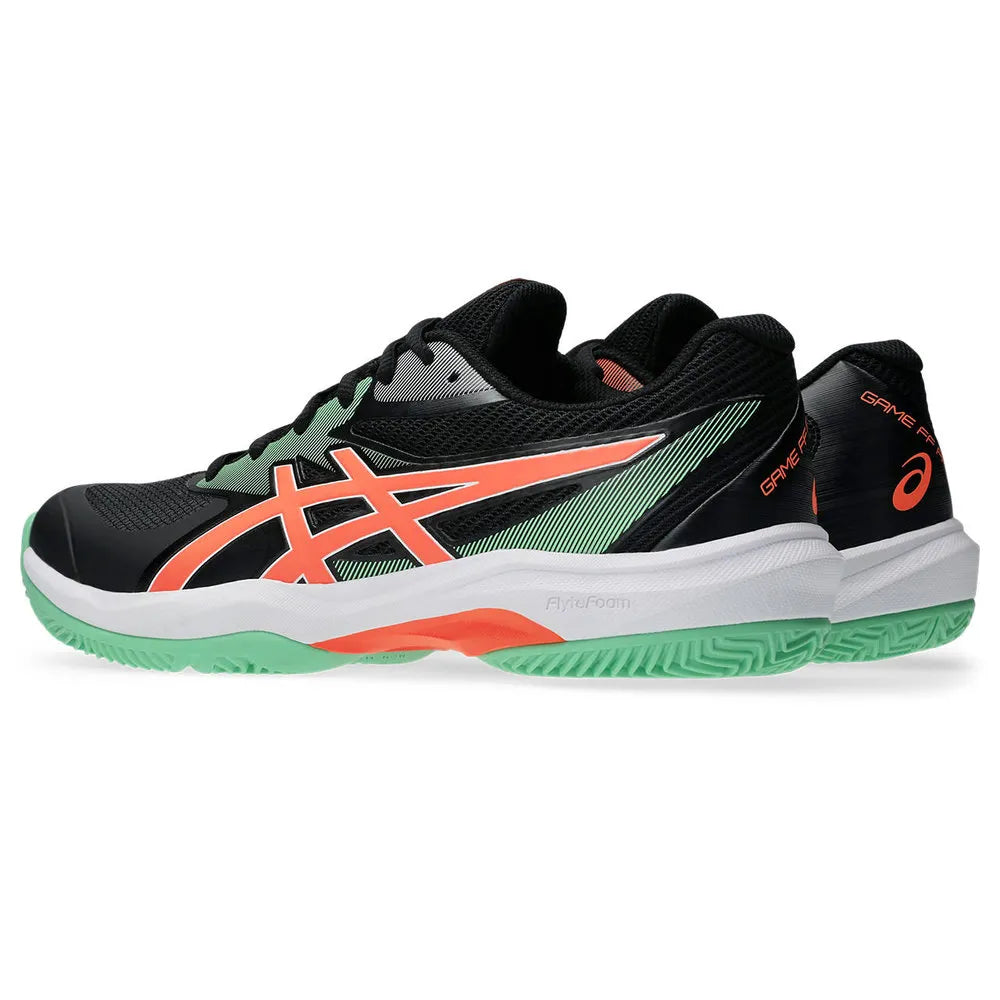 TENIS ASICS GAME FF PADEL BLACK/VIVID CORAL