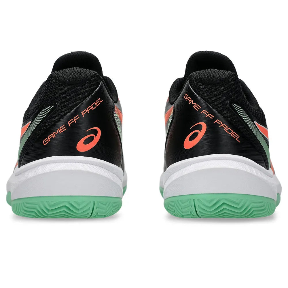 TENIS ASICS GAME FF PADEL BLACK/VIVID CORAL