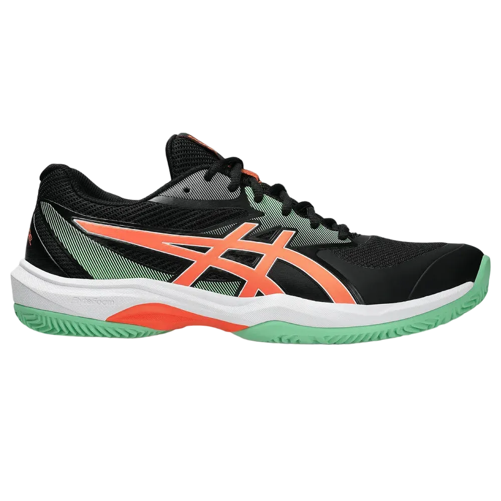 TENIS ASICS GAME FF PADEL BLACK/VIVID CORAL