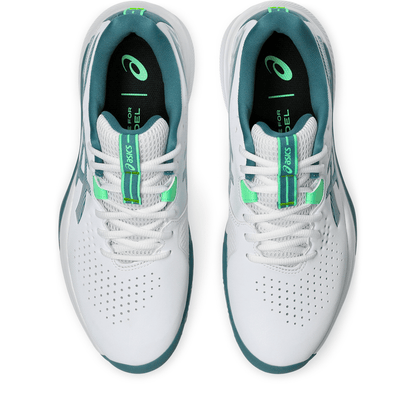TENIS ASICS GEL-CHALLENGER 15 PADEL WHITE/MISTY PINE HOMBRE