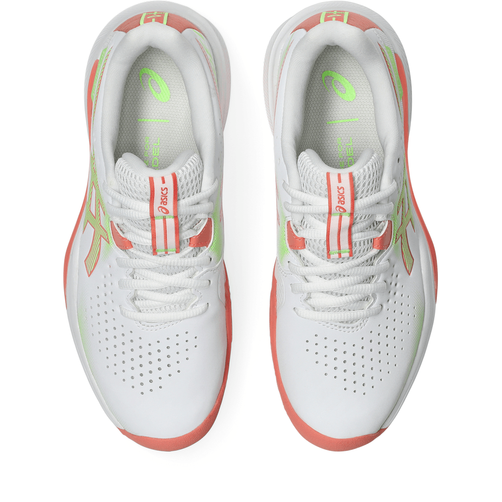 TENIS ASICS GEL-CHALLENGER 15 PADEL WHITE/GUAVA