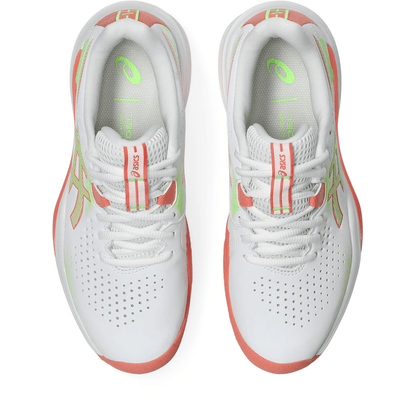TENIS ASICS GEL-CHALLENGER 15 PADEL WHITE/GUAVA
