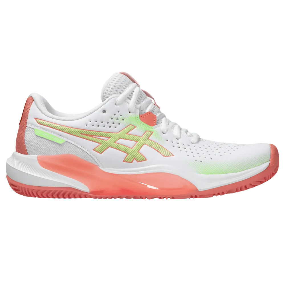 TENIS ASICS GEL-CHALLENGER 15 PADEL WHITE/GUAVA