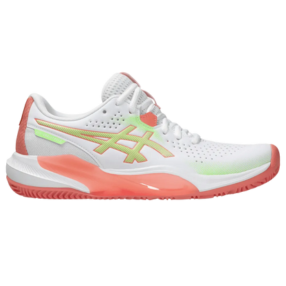 TENIS ASICS GEL-CHALLENGER 15 PADEL WHITE/GUAVA