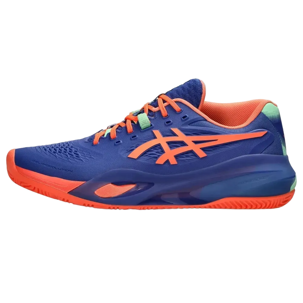 TENIS ASICS GEL-RESOLUTION X PADEL DARK COBALT/VIVID CORAL HOMBRE