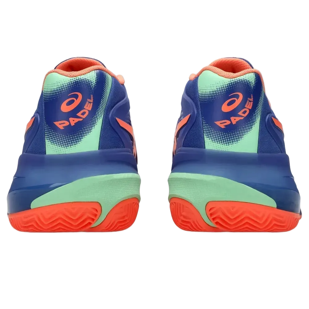 TENIS ASICS GEL-RESOLUTION X PADEL DARK COBALT/VIVID CORAL HOMBRE