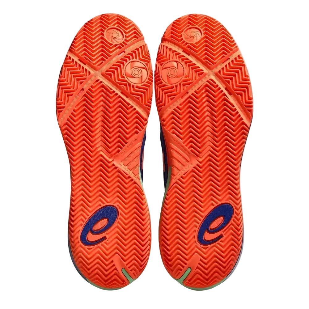 TENIS ASICS GEL-RESOLUTION X PADEL DARK COBALT/VIVID CORAL HOMBRE