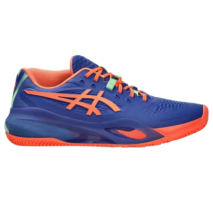 TENIS ASICS GEL-RESOLUTION X PADEL DARK COBALT/VIVID CORAL HOMBRE