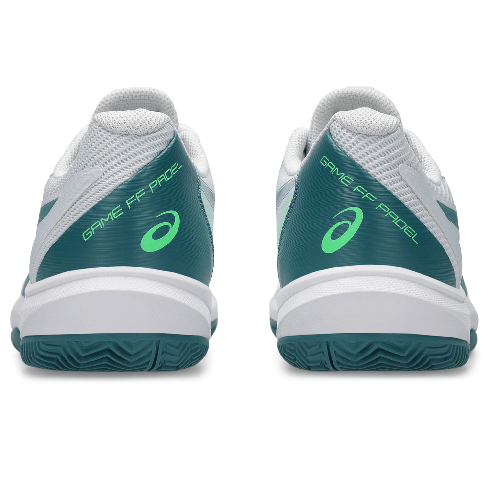 TENIS ASICS GAME FF PADEL WHITE/MISTY PINE HOMBRE