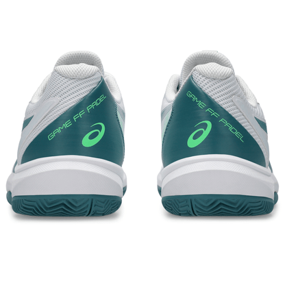 TENIS ASICS GAME FF PADEL WHITE/MISTY PINE HOMBRE