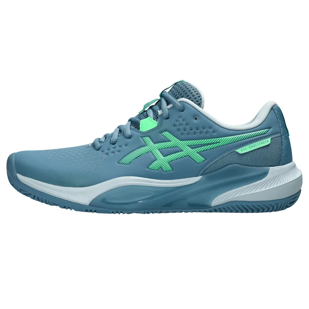 TENIS ASICS GEL-CHALLENGER 15 PADEL SABA BLUE / VITAL GREEN HOMBRE