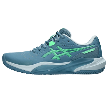 TENIS ASICS GEL-CHALLENGER 15 PADEL SABA BLUE / VITAL GREEN HOMBRE