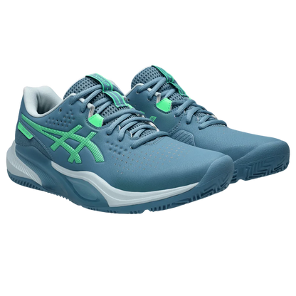TENIS ASICS GEL-CHALLENGER 15 PADEL SABA BLUE / VITAL GREEN HOMBRE