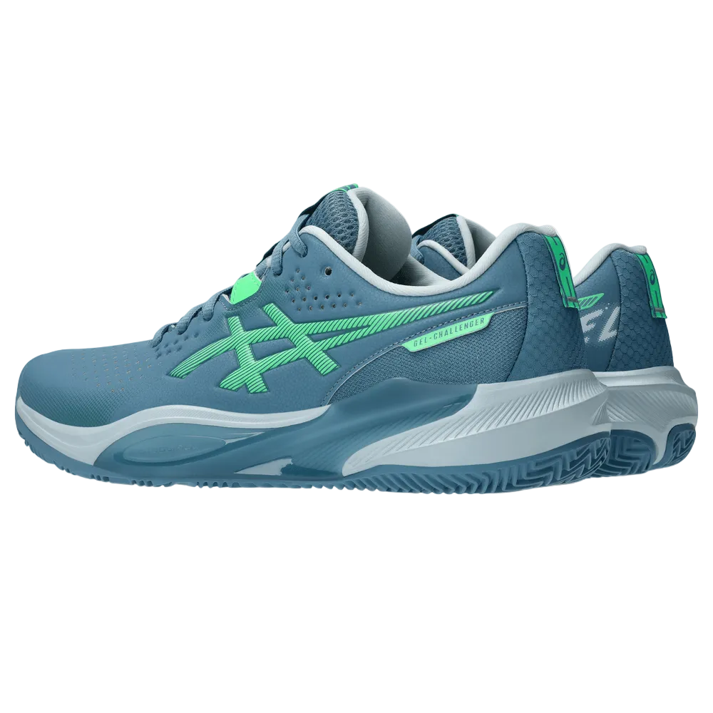 TENIS ASICS GEL-CHALLENGER 15 PADEL SABA BLUE / VITAL GREEN HOMBRE