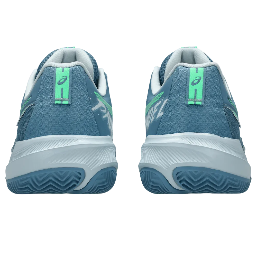 TENIS ASICS GEL-CHALLENGER 15 PADEL SABA BLUE / VITAL GREEN HOMBRE