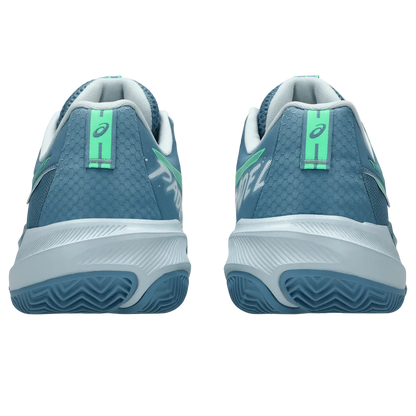 TENIS ASICS GEL-CHALLENGER 15 PADEL SABA BLUE / VITAL GREEN HOMBRE