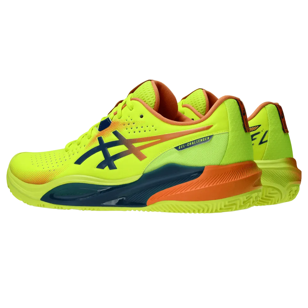 TENIS ASICS GEL-CHALENGER 15 PADEL L.E. SAFETY YELLOW/TWILIGHT BLUE HOMBRE