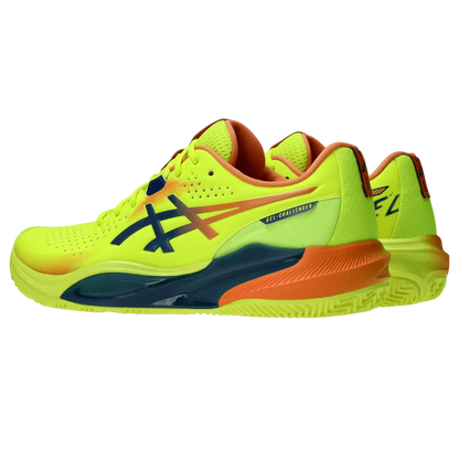 TENIS ASICS GEL-CHALENGER 15 PADEL L.E. SAFETY YELLOW/TWILIGHT BLUE HOMBRE