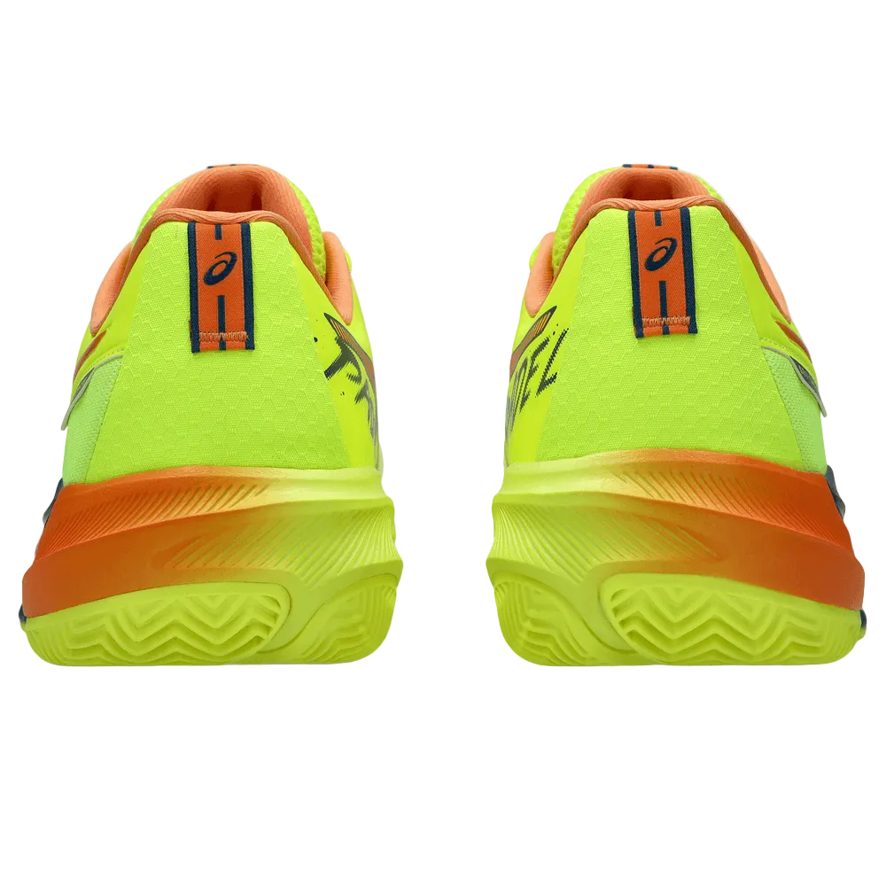 TENIS ASICS GEL-CHALENGER 15 PADEL L.E. SAFETY YELLOW/TWILIGHT BLUE HOMBRE