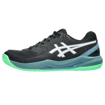 TENIS ASICS GEL-DEDICATE 8 PADEL BLACK/VITAL GREEN HOMBRE
