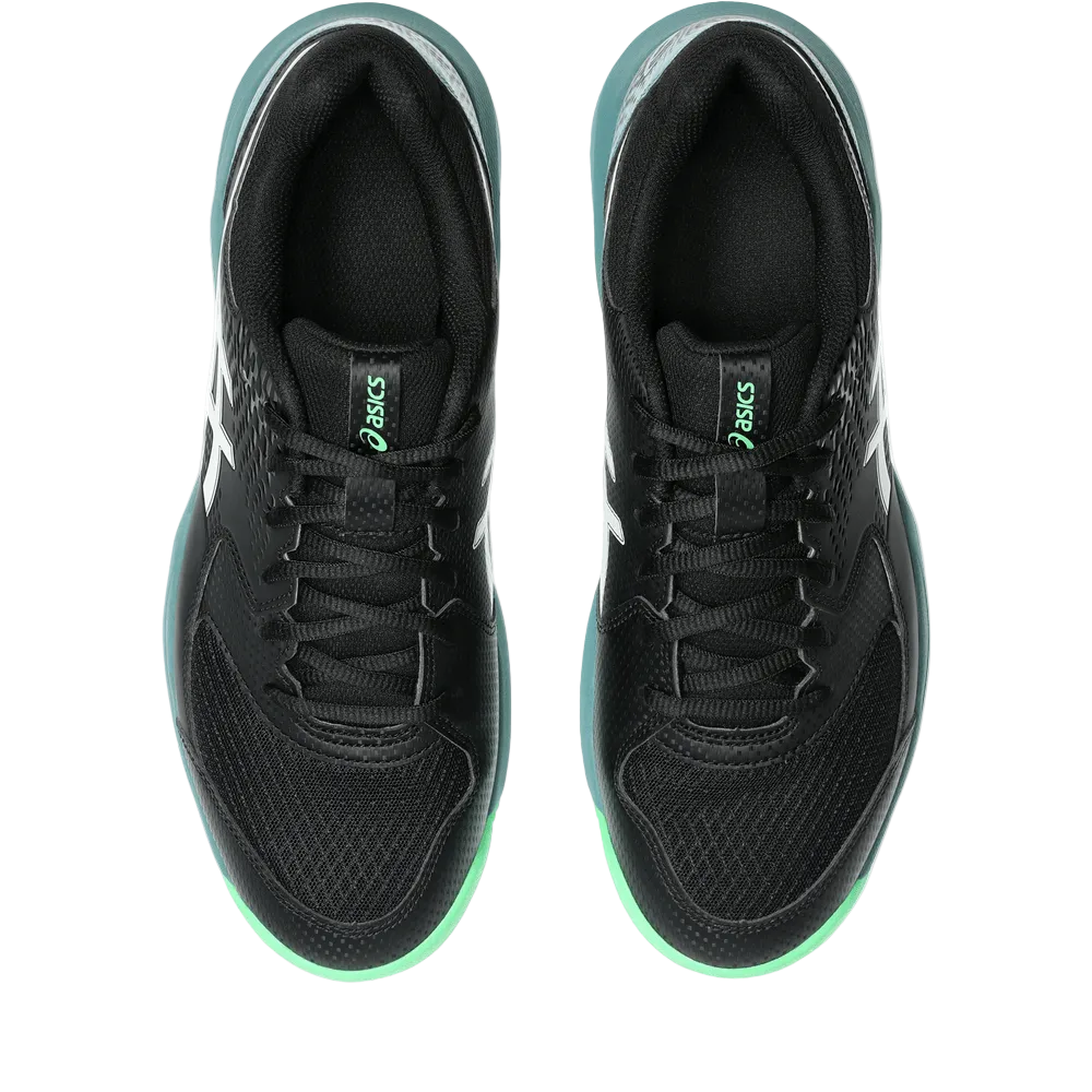 TENIS ASICS GEL-DEDICATE 8 PADEL BLACK/VITAL GREEN HOMBRE