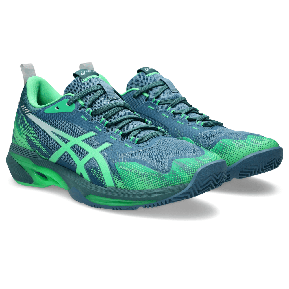 TENIS ASICS SONIC SMASH FF SABA BLUE/VITAL GREEN