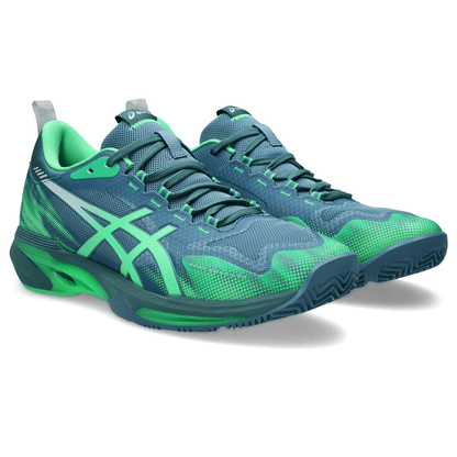 TENIS ASICS SONIC SMASH FF SABA BLUE/VITAL GREEN