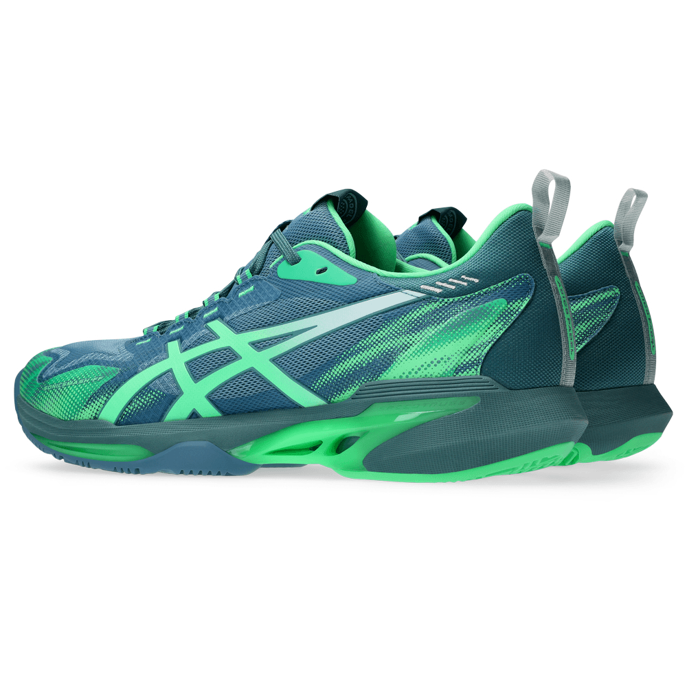 TENIS ASICS SONIC SMASH FF SABA BLUE/VITAL GREEN