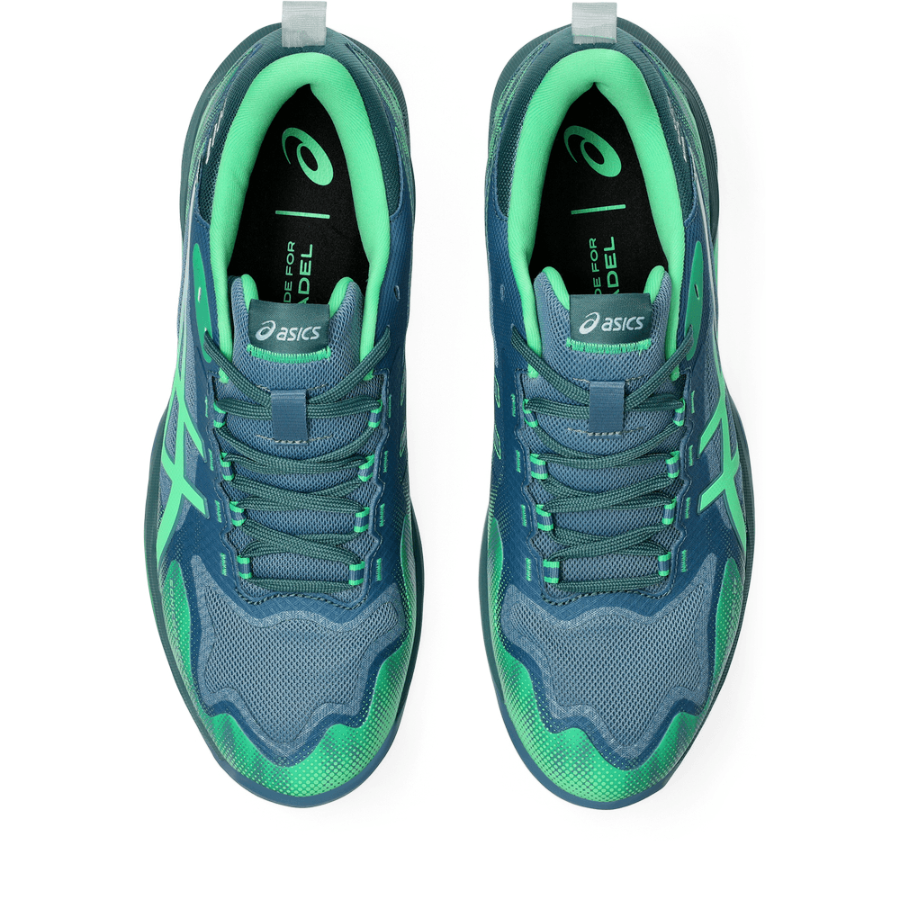 TENIS ASICS SONIC SMASH FF SABA BLUE/VITAL GREEN