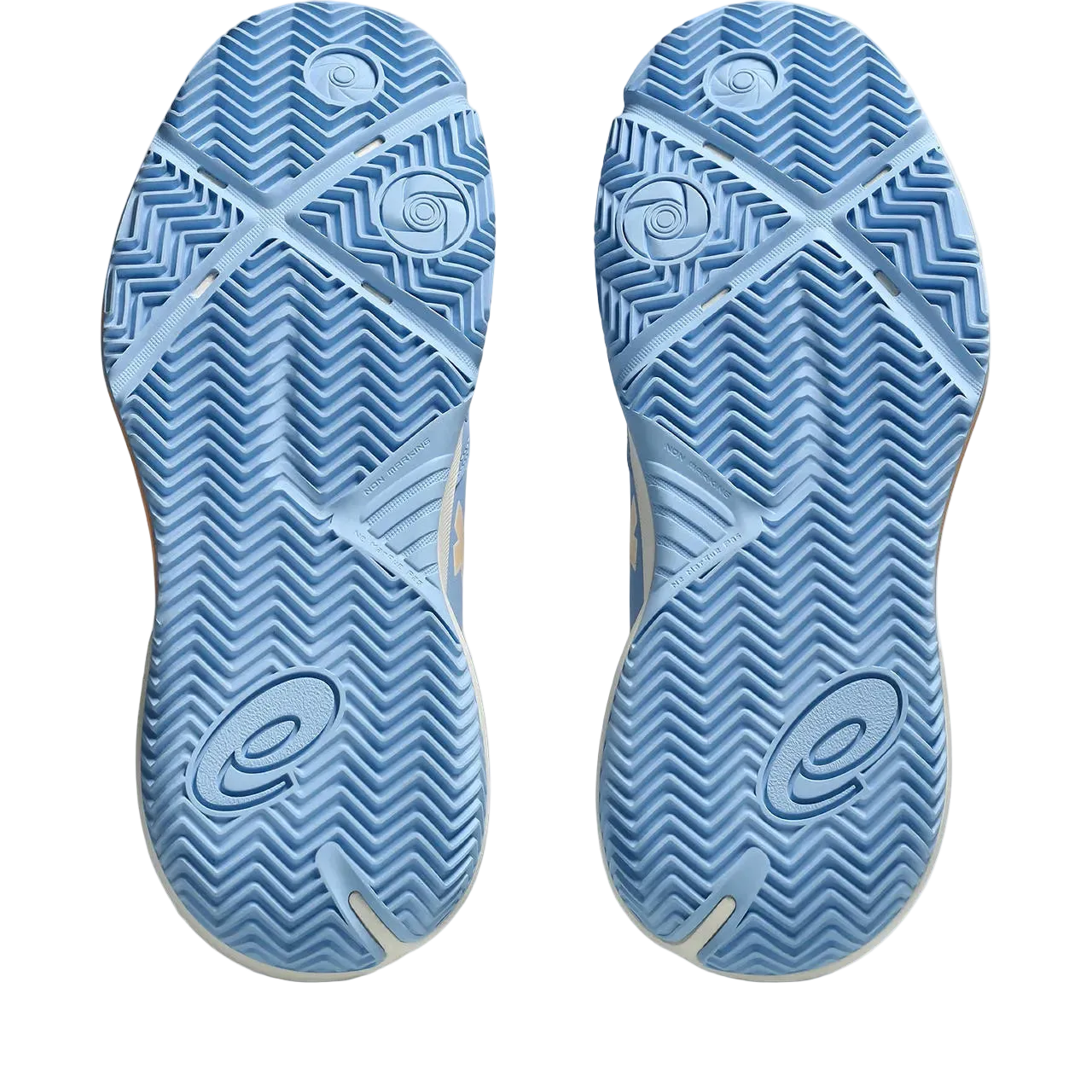 TENIS ASICS GEL-CHALLENGER 15 PADEL STONE WASH/ORANGE GLOW MUJER