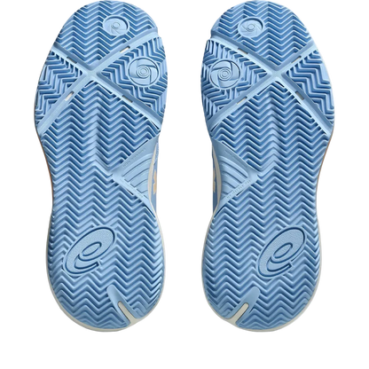 TENIS ASICS GEL-CHALLENGER 15 PADEL STONE WASH/ORANGE GLOW MUJER