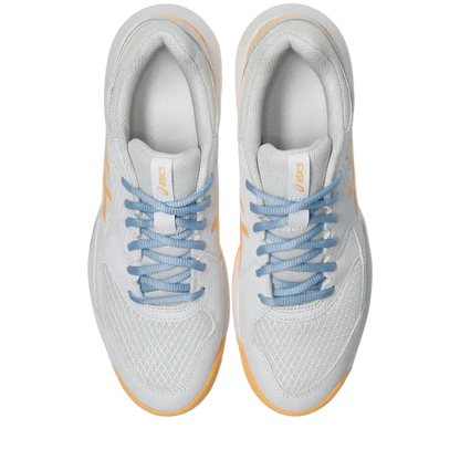 TENIS ASICS GEL-DEDICATE 8 PADEL WHITE/ORANGE GLOW MUJER