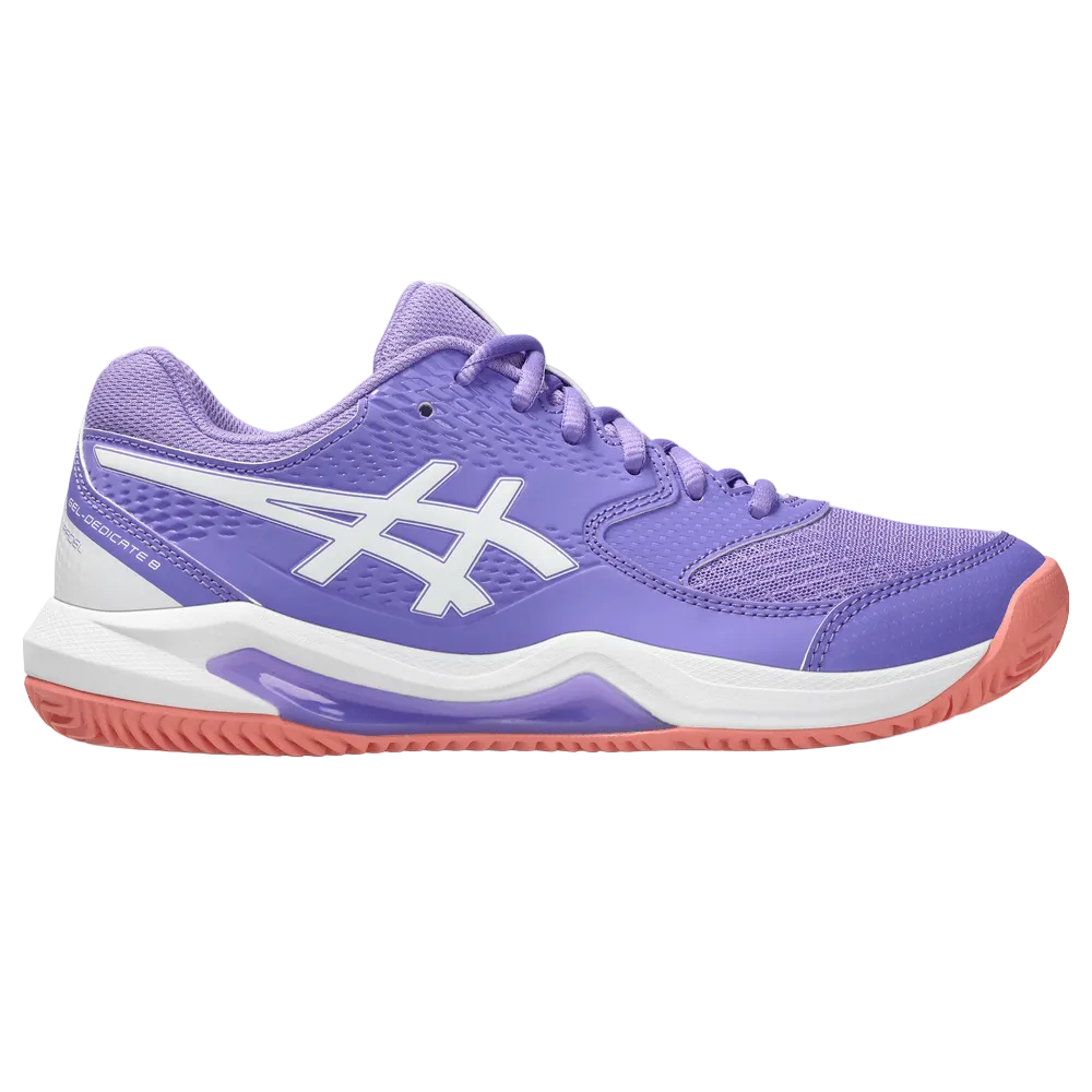 TENIS ASICS GEL-DEDICATE 8 PADEL AMETHYST/WHITE MUJER