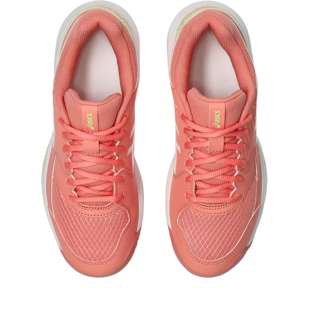 TENIS ASICS GEL DEDICATE 8 PADEL GUAVA/WHITE MUJER