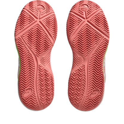 TENIS ASICS GEL DEDICATE 8 PADEL GUAVA/WHITE MUJER