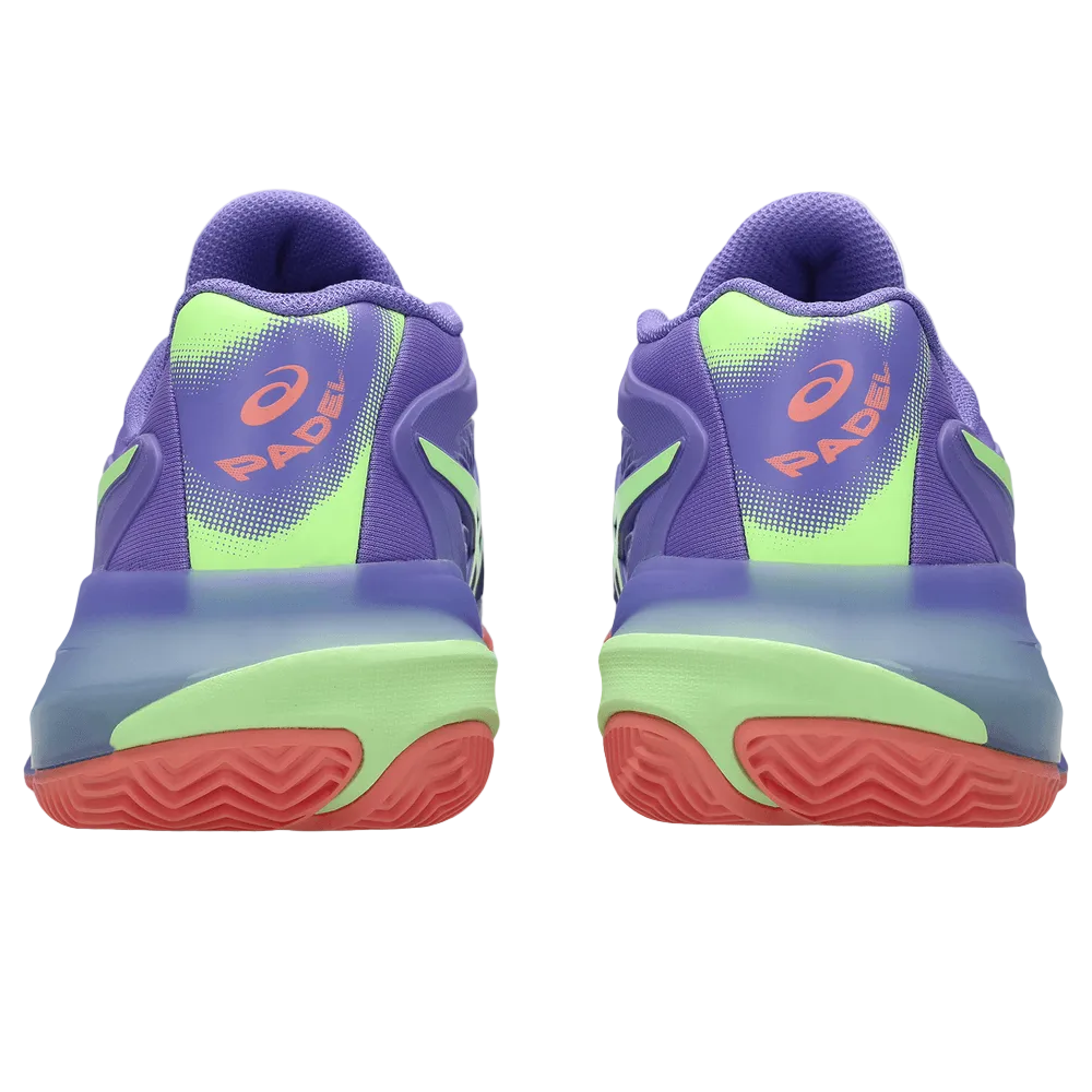 TENIS ASICS GEL-RESOLUTION X PADEL AMETHYST/ILLUMINATE GREEN MUJER