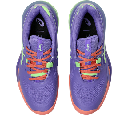 TENIS ASICS GEL-RESOLUTION X PADEL AMETHYST/ILLUMINATE GREEN MUJER