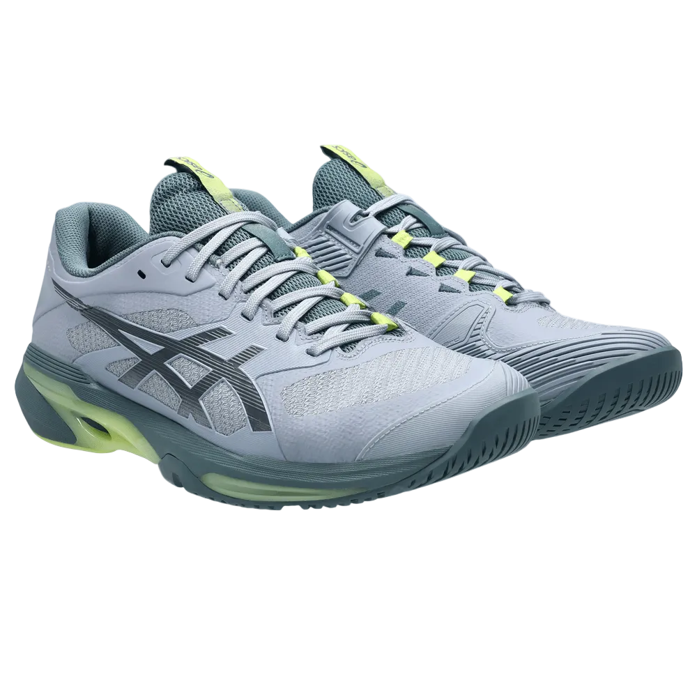 TENIS ASICS SOLUTION SPEED FF 4 CLAY GREY BLUE/IRONCLAD HOMBRE