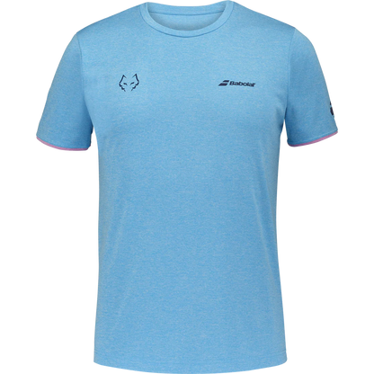 CAMISETA BABOLAT CREW NECK LEBRON CYAN BLUE