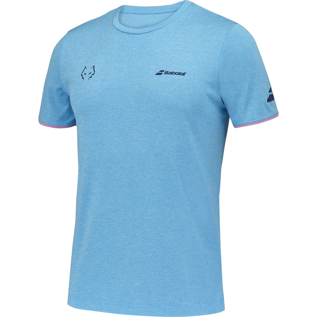 CAMISETA BABOLAT CREW NECK LEBRON CYAN BLUE
