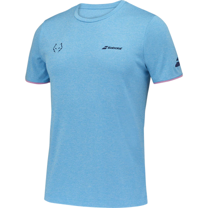 CAMISETA BABOLAT CREW NECK LEBRON CYAN BLUE