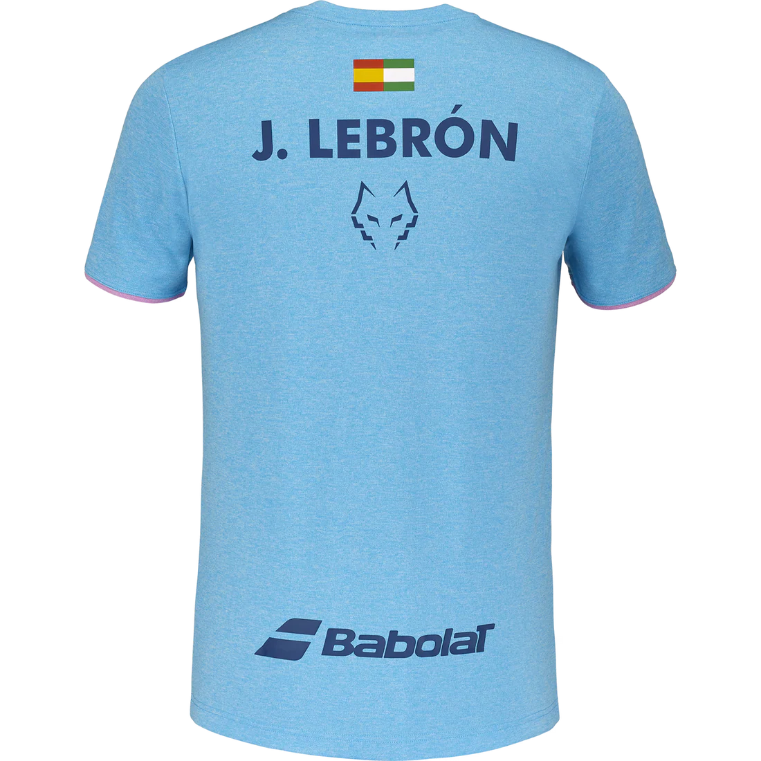 CAMISETA BABOLAT CREW NECK LEBRON CYAN BLUE
