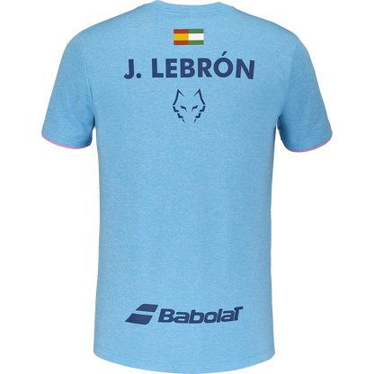 CAMISETA BABOLAT CREW NECK LEBRON CYAN BLUE