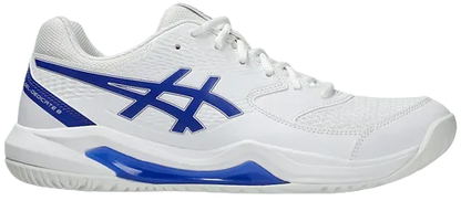 TENIS ASICS GEL DEDICATE 8 PADEL MEN WHITE/DARK COBALT HOMBRE