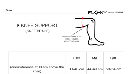 RODILLERA FLOKY KNEE SUPPORT NEGRO